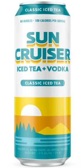 Sun Cruiser Iced Tea & Vodka 19.2oz Can