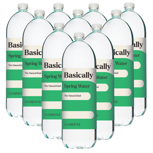 Basically 1.5L Spring Water (Pack of 12)