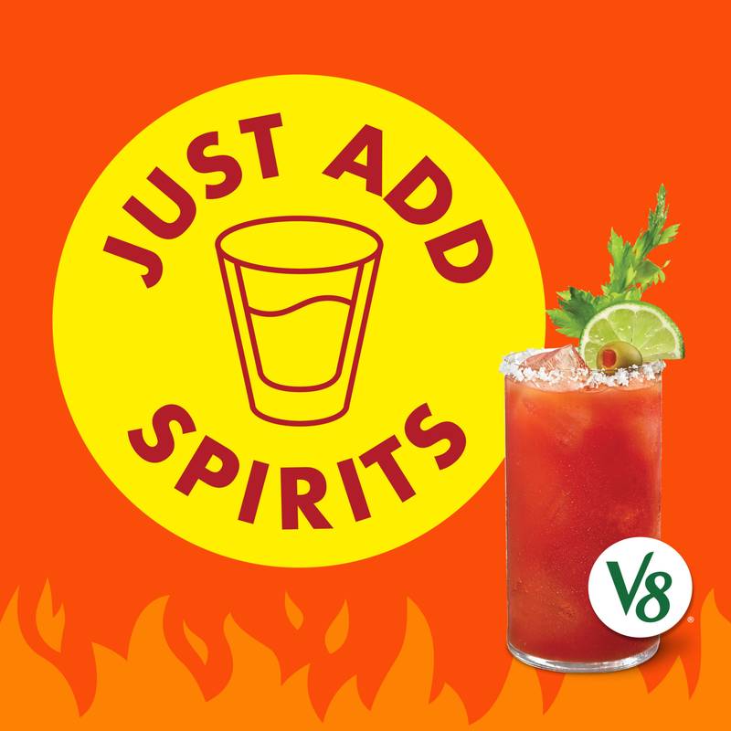 V8 Spicy Bloody Mary Mix 8oz 6pk Can