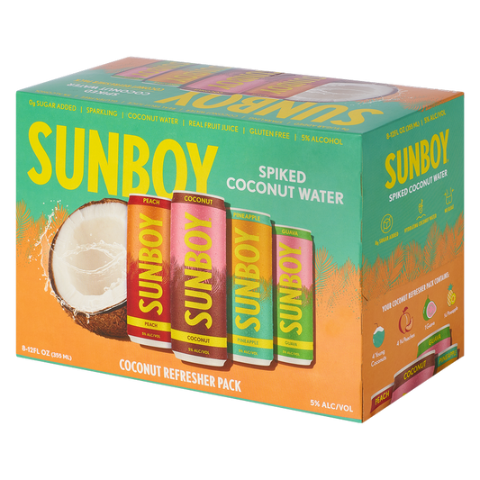 SUNBOY Refresher Variety Pack 8pk 12oz Cans