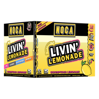 NOCA Livin' Lemonade 12pk 12oz Can 5.0% ABV