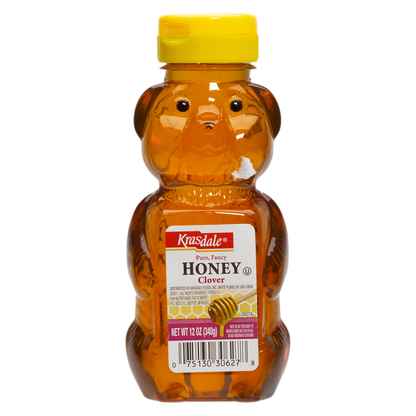 Pure Honey Bear Squeeze Bottle 12oz