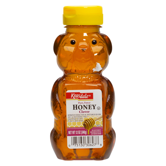Pure Honey Bear Squeeze Bottle 12oz