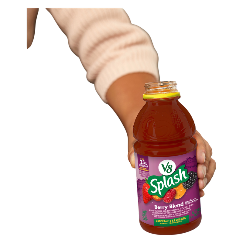 V8 Splash Berry Blend 16oz Bottle