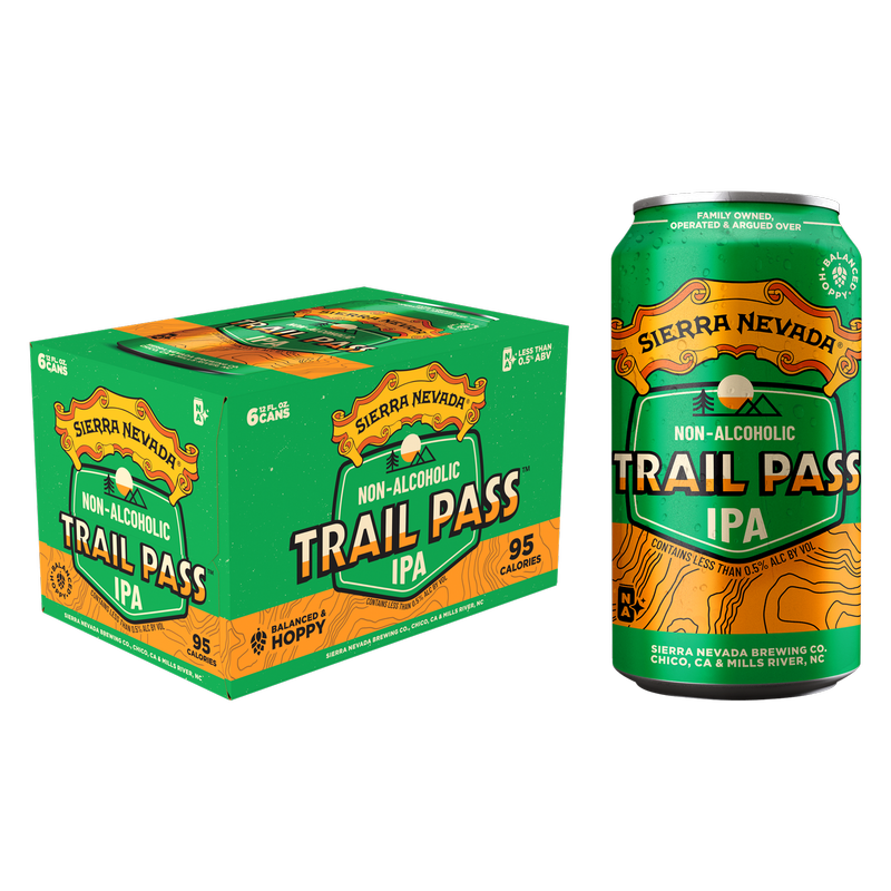 Sierra Nevada Trail Pass IPA Non-Alcoholic IPA 6pk 12oz Can