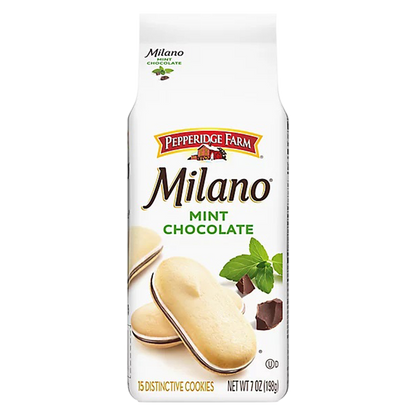 Milano Mint Chocolate Cookies 7oz
