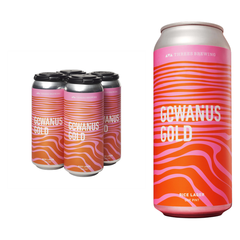 Threes Brewing Gowanus Gold 4pk 16oz Can