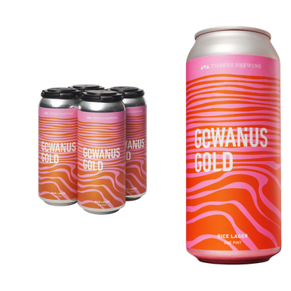 Threes Brewing Gowanus Gold 4pk 16oz Can