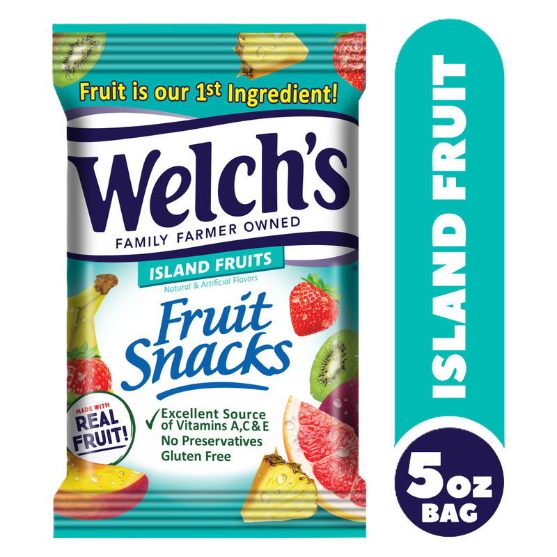 Welch's Island Fruits Fruit Snacks, 5oz