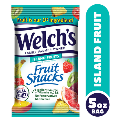Welch's Island Fruits Fruit Snacks, 5oz
