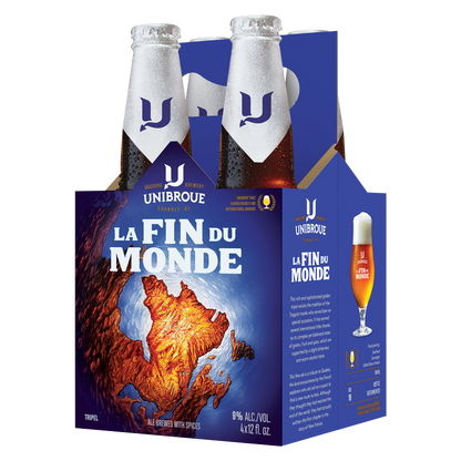Unibroue La Fin Du Monde 4pk Btl 9.0% ABV