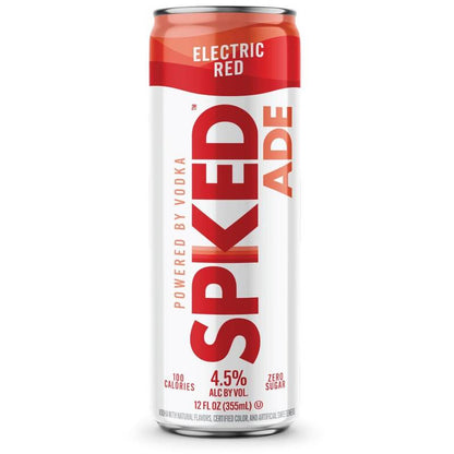 SpikedAde Electric Red 4pk 12oz Can