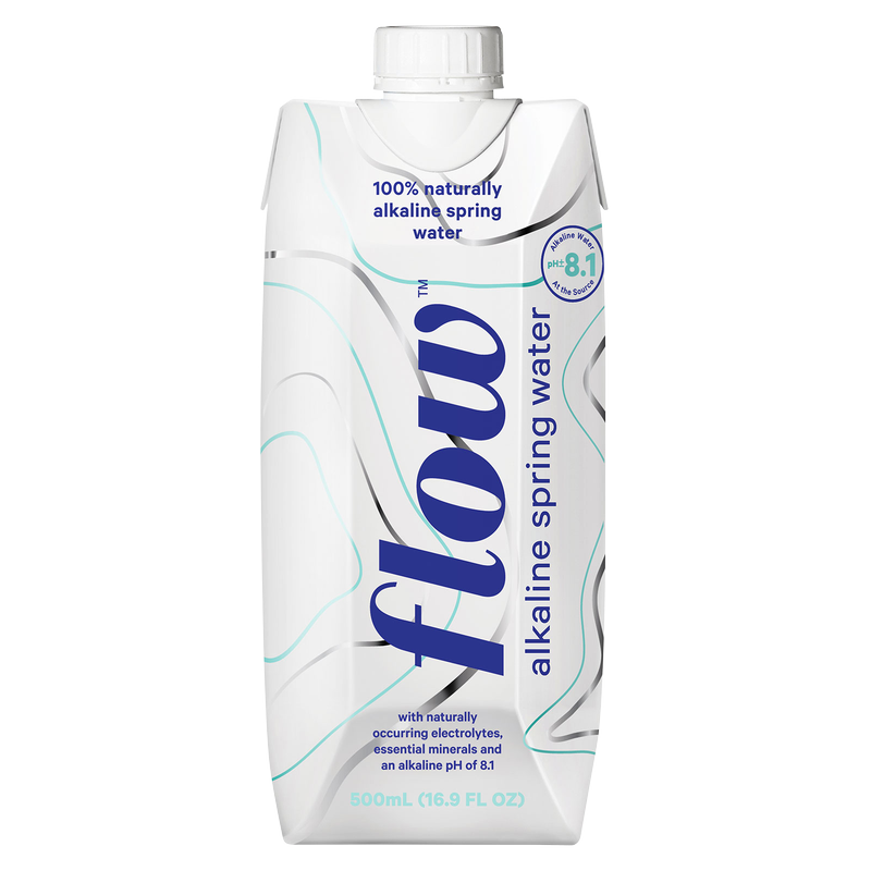 Flow Natural Alkaline Spring Water 500ml