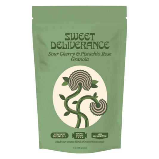 Sweet Deliverance Sour Cherry & Pistachio Rose Granola, 8 oz