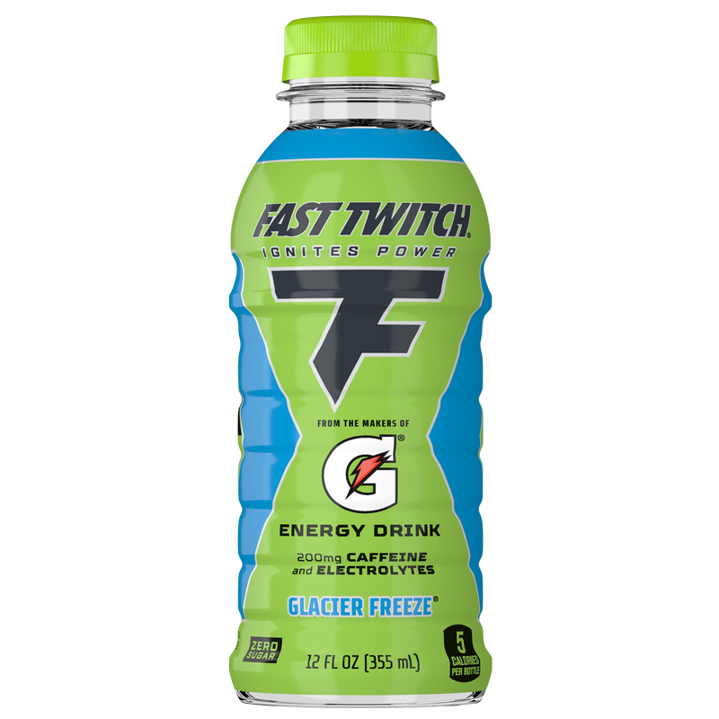 Fast Twitch Energy Drink Glacier Freeze 12oz Btl