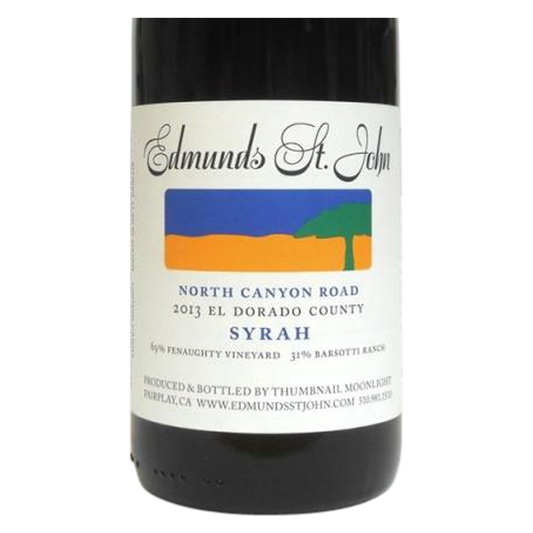 Edmunds St John North Canyon Road S Yrah 2015 750ml