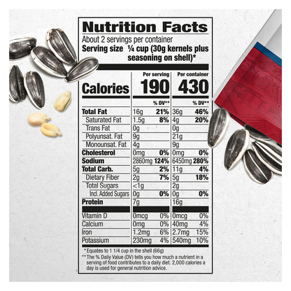 David's Sweet and Spicy Sunflower Seeds 5.25oz