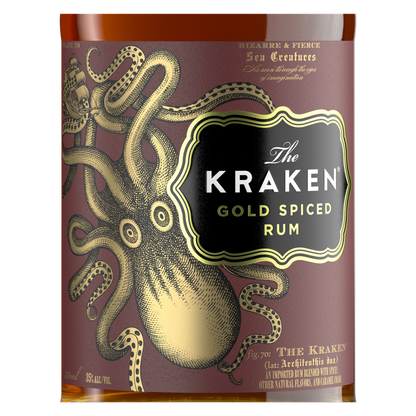 Kraken Gold Spiced Rum 750ml (70 proof)