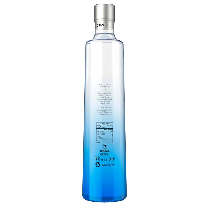 CIROC Ultra-Premium Vodka, 750 mL