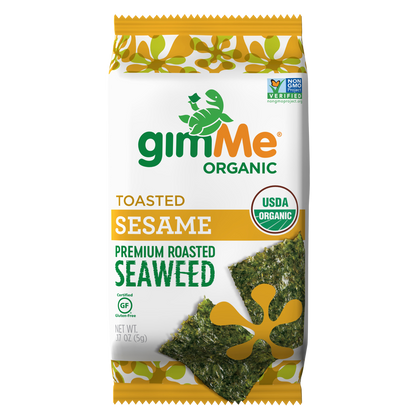 Gimme Organic Toasted Sesame Seaweed Chips 0.17oz