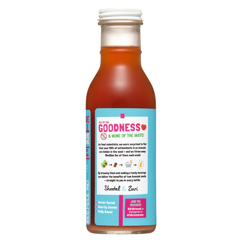Reveal Avocado Seed Brew Rose Mint 12oz Btl