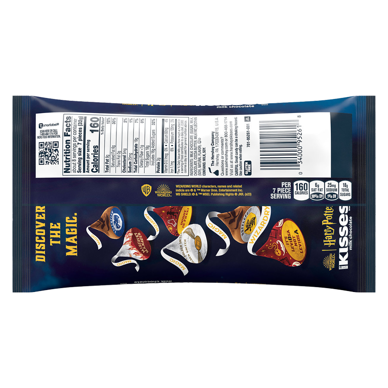 Hershey's Kisses Harry Potter Milk Chocolate Candies 9.5oz