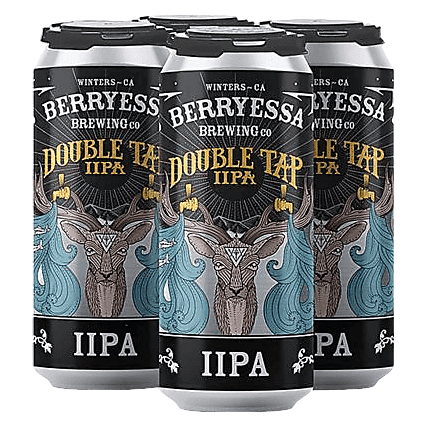 Berryessa Brewing Double Tap Double IPA 4pk 16oz Can 8.5% ABV
