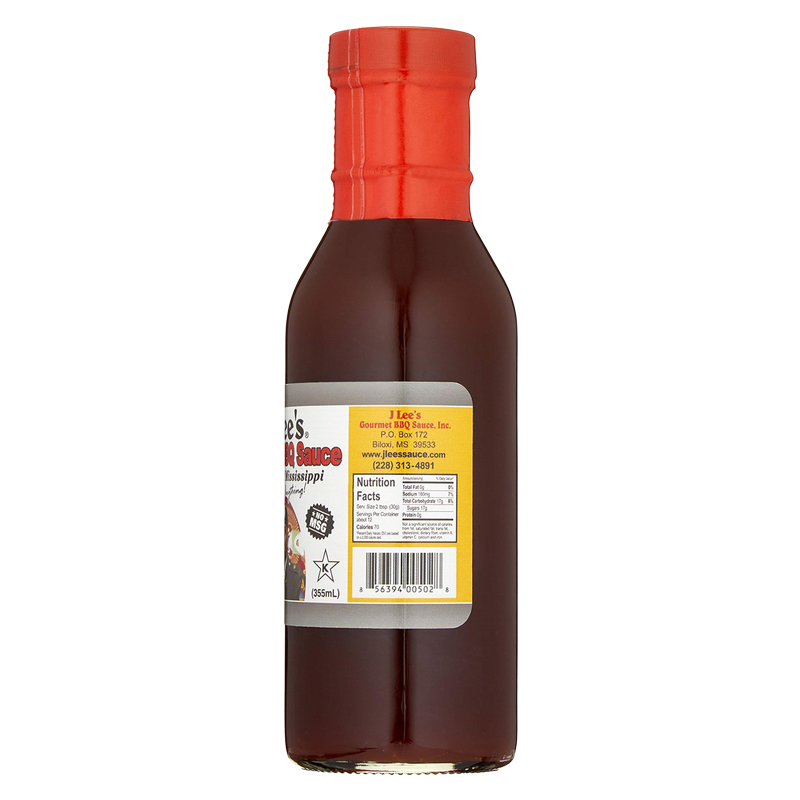 J. Lee's Spicy Gourmet BBQ Sauce 12oz