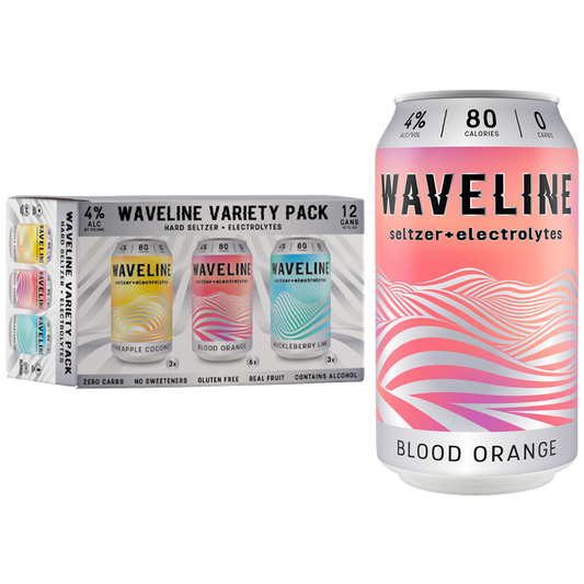 Waveline Seltzer Original Variety 12pk 12oz Can 4.0% ABV