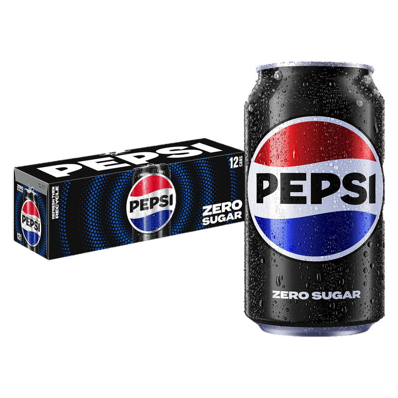 Pepsi Zero Sugar 12pk 12oz Can