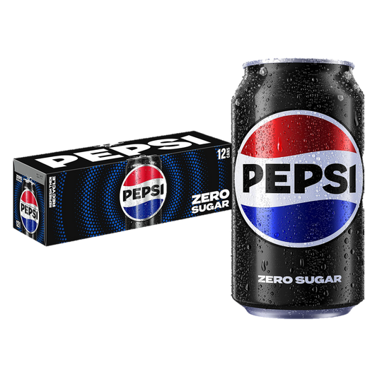 Pepsi Zero Sugar 12pk 12oz Can