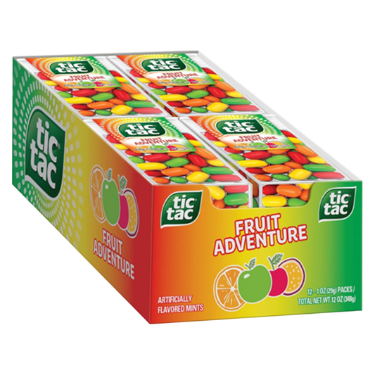 Tic Tac Fruit Adventure, 1.7oz 12 CT