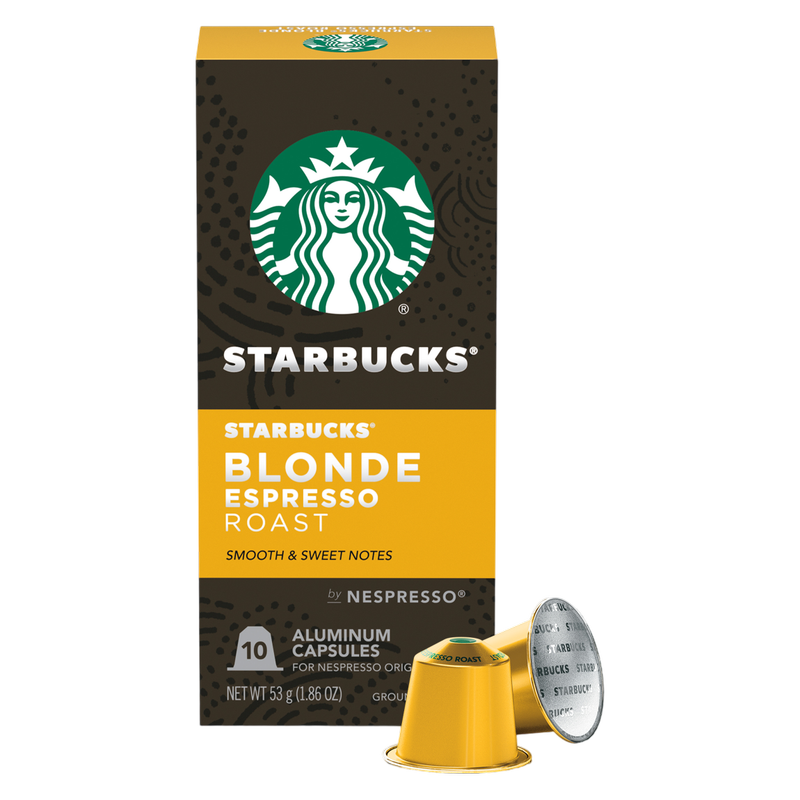 Starbucks By Nespresso Blonde Espresso Roast 10ct Capsules