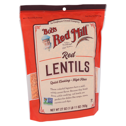 Bob's Red Mill Red Lentil Beans 27oz