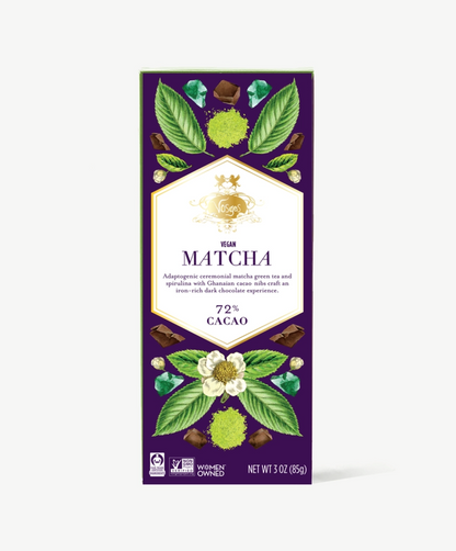 Vosges Haut-Chocolat Vegan Matcha Chocolate Bar, 3 oz