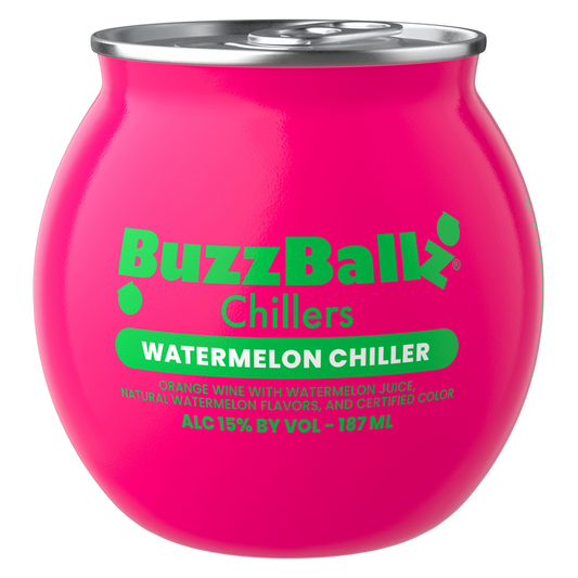 Buzzballz Chillers Watermelon 187ml 15% ABV