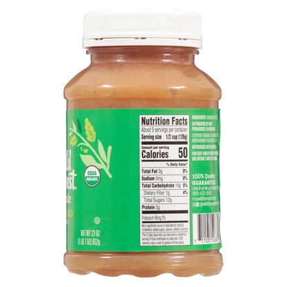 Wild Harvest Organic Unsweetened Apple Sauce, 23oz.
