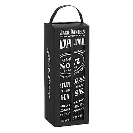 Jack Daniels Black Tennessee Whiskey Gift Set 1.75L (80 Proof)