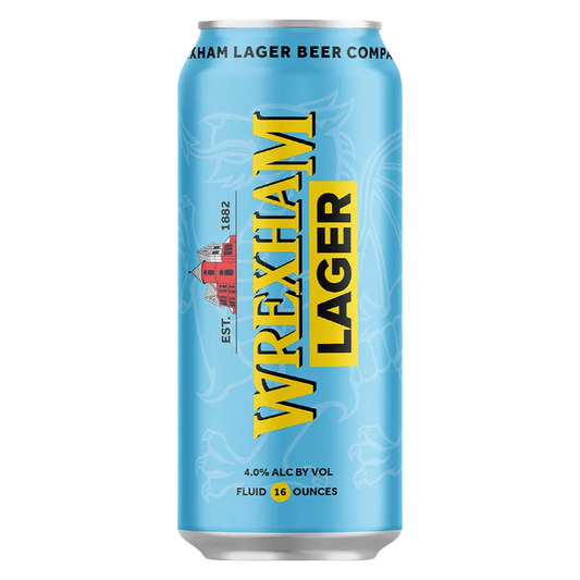 Wrexham Lager 4pk 16oz Can