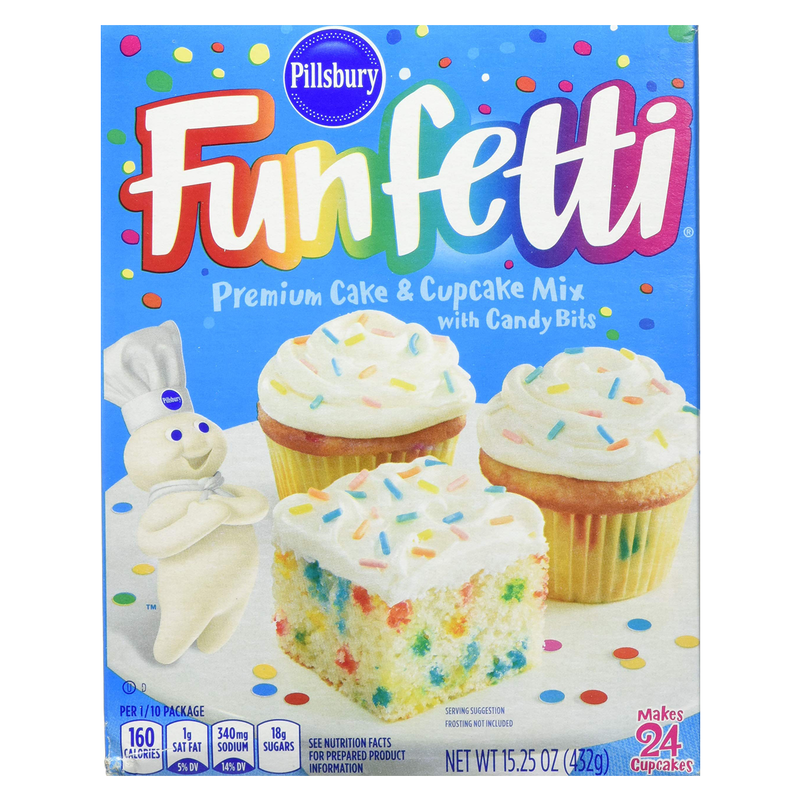 Pillsbury Funfetti Cake Mix 15.25oz