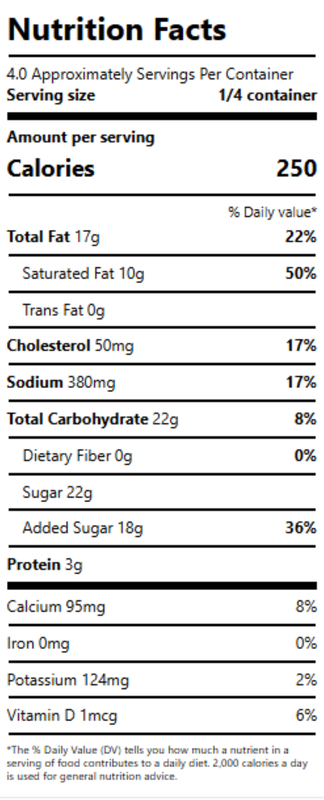 Molly Moon Salted Caramel Ice Cream, 16 oz