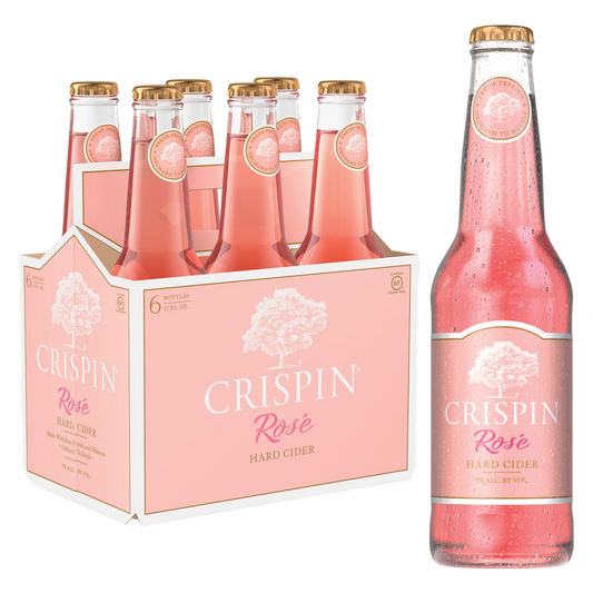 Crispin Rose Cider 6pk 12oz Btl 5.0% ABV