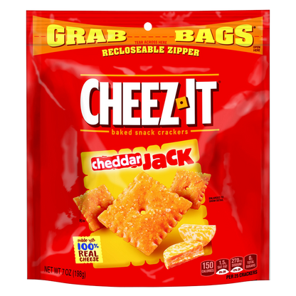 Cheez-It Cheddar Jack Snack Crackers 7oz