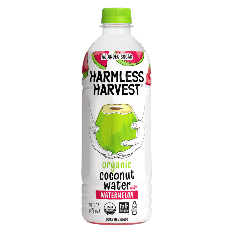 Harmless Harvest Organic Watermelon Coconut Water 12oz Btl
