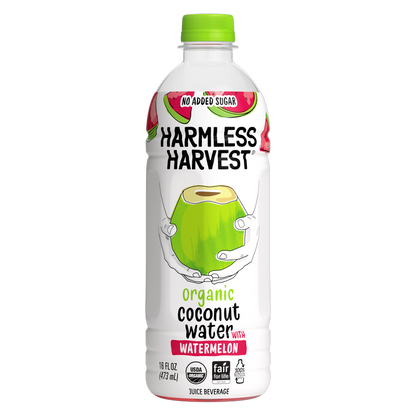 Harmless Harvest Organic Watermelon Coconut Water 12oz Btl