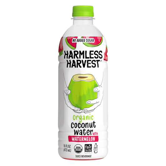 Harmless Harvest Organic Watermelon Coconut Water 12oz Btl