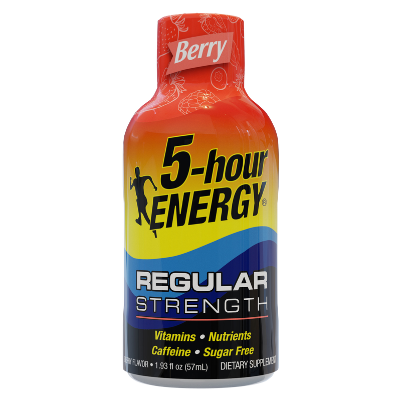 5-hour ENERGY Shot Regular Strength Berry 1.93oz Btl