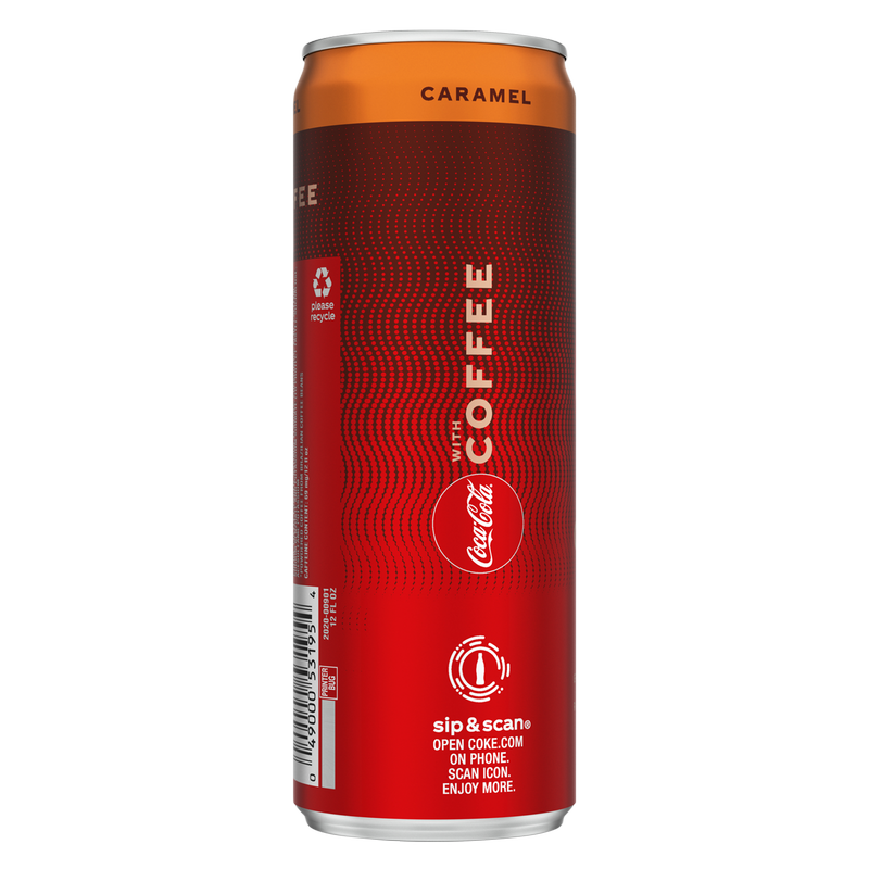 Coca-Cola with Coffee Caramel 12oz Can