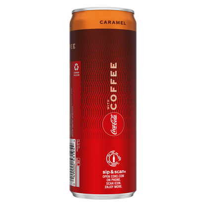 Coca-Cola with Coffee Caramel 12oz Can
