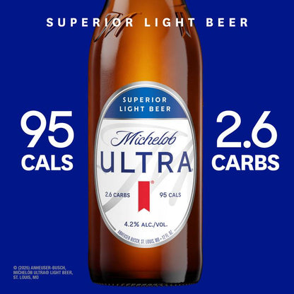 Michelob Ultra 24pk 12oz Btl 4.2% ABV